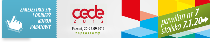CEDE 2012 - zapraszamy